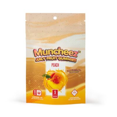 Muncheez Juicy Fruit Gummies - Peach