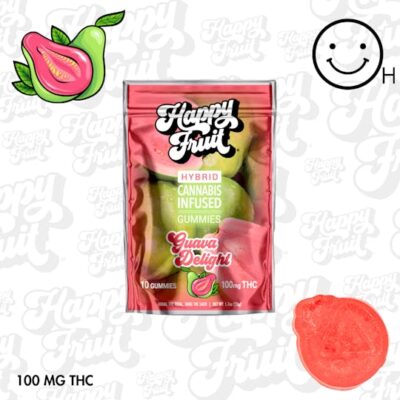 Guava Delight Gummies - 100mg THC