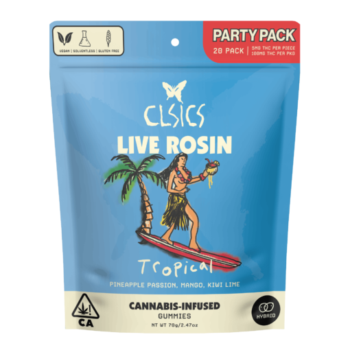 Tropical Hybrid Party Pack Rosin Gummies