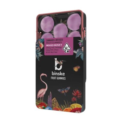 Mixed Berry 100mg Gummies (CA)