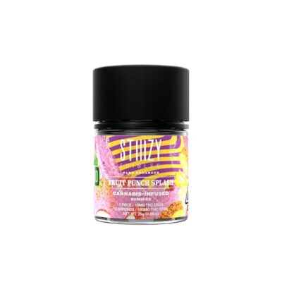 FRUIT PUNCH SPLASH STIIIZY EDIBLES - 100MG GUMMIES