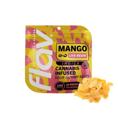 Candy - Belt - 100mg - Live Resin - Mango - Indica