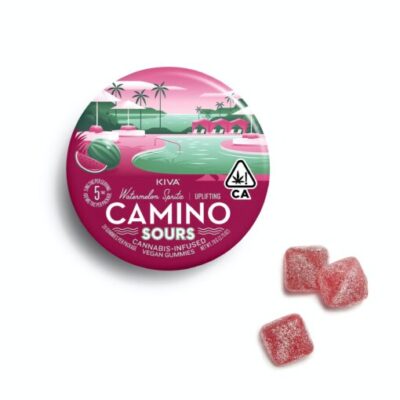 Camino – Sours 5mg Watermelon Spritz “Uplifting” Gummies