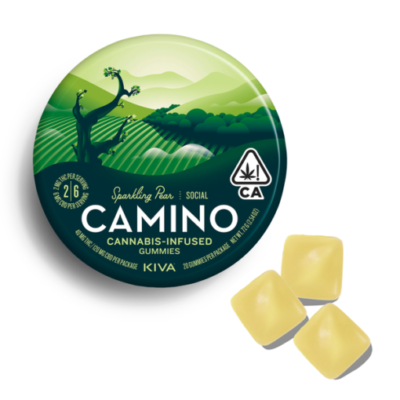 Camino – Sparkling Pear CBD “Social” Gummies