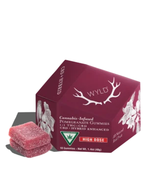 wyld pomegranate gummies