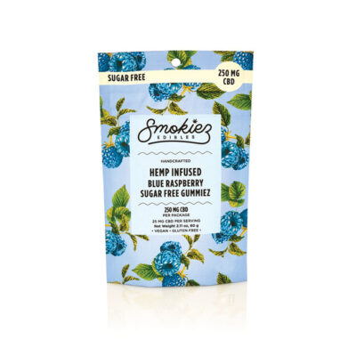 Sugar Free Blue Raspberry CBD Gummiez 10 pack