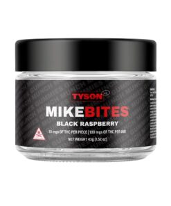 mike bites black raspberry soft lozenges
