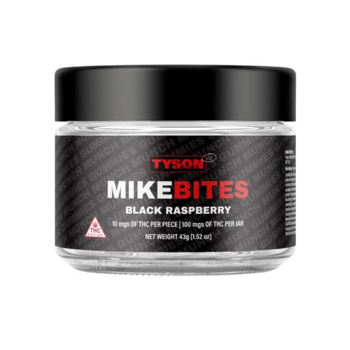 mike bites black raspberry soft lozenges