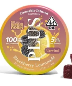 Blackberry Lemonade Rosin Gummies