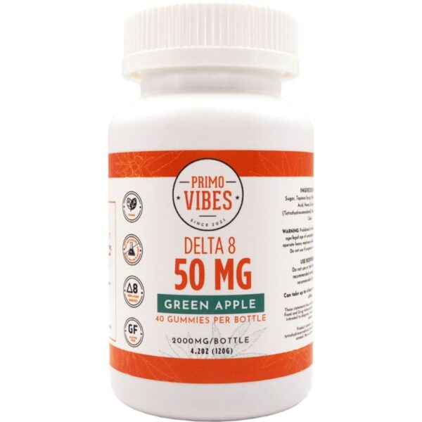 45901a5d-4585-4a0f-82c7-a207d5167a04 Delta 8 50mg Green Apple Gummies – Primo Vibes