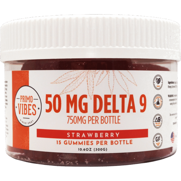 50mg Delta 9 Gummies – Primo Vibes