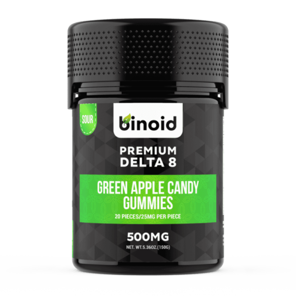 DELTA 8 THC GUMMIES – GREEN APPLE CANDY