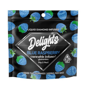 BLUE RASPBERRY "LIQUID DIAMOND INFUSED"