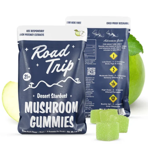Road Trip Gummies Desert Stardust​ Green Apple