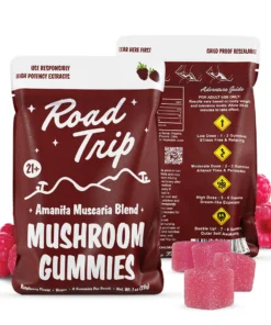 road trip gummies amanita muscaria raspberry