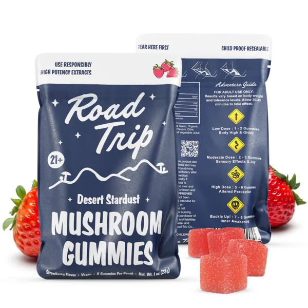 road trip gummies desert stardust​ strawberry