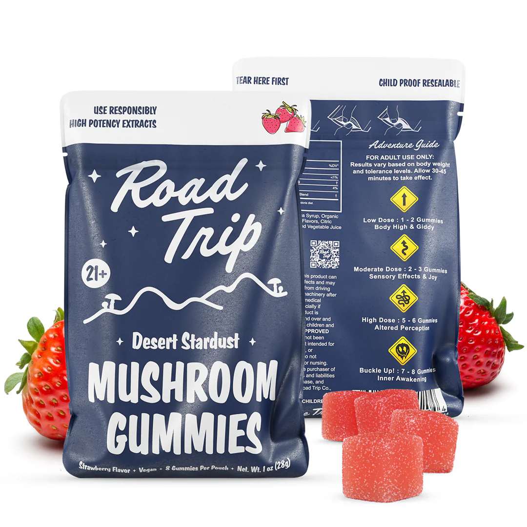 road trip gummies desert stardust strawberry road trip gummies desert stardust strawberry